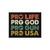 Pro Life God Gun USA Jigsaw puzzle