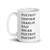 Foxtrot Oscar White glossy mug