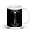 Remember the Fallen (Battlefield Cross) White glossy mug