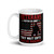 Veterans Never Go Away, They Wait Until They're Required White glossy mug