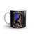 Land of the Free Hone of the Brave (AR15) White glossy mug