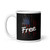Free White glossy mug