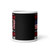Veteran Like My Father Before Me White glossy mug