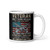 Suit Up Again (Veteran) White glossy mug