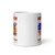 Sorry if My Patriotism Offends White glossy mug