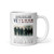 American Veteran (I am Not a Hero) White glossy mug