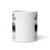 American Veteran (I am Not a Hero) White glossy mug