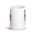 I'm an American (Right to Bear Arms) (Option 2) White glossy mug