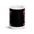 Try Stepping on this Flag White glossy mug