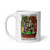 Honoring Our Heroes and Remember Their Sacrifice White glossy mug (Option 2)