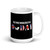 Remembering D Day White glossy mug (Option 2)