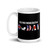 Remembering D Day White glossy mug (Option 2)