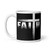 Faith (Cross) White glossy mug