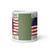 All Gave Some, Some Gave All White glossy mug (Option 9)