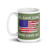 All Gave Some, Some Gave All White glossy mug (Option 10)