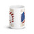 All Gave Some, Some Gave All White glossy mug (Option 13)