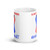 Always Remember Never Forget White glossy mug (Option 2)