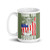 Thank You Soldier White glossy mug