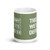 This We'll Defend Army 1775 White glossy mug