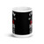 Freedom Isn't Free (Honor the Fallen Soldiers) White glossy mug