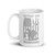 Support Our Warriors White glossy mug