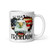 USA Freedom Eagle White glossy mug