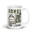 Honor the Fallen Thank the Living White glossy mug