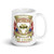 Honor the Fallen Thank the Living (Option 2) White glossy mug