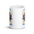 Honor the Fallen Thank the Living (Option 3) White glossy mug