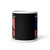 Honor the Fallen Thank the Living (Option 5) White glossy mug