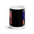 Honor the Fallen Thank the Living (Option 5) White glossy mug