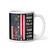 Honor the Fallen Thank the Living (Option 6) White glossy mug