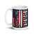 Honor the Fallen Thank the Living (Option 6) White glossy mug