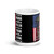 Honor the Fallen Thank the Living (Option 6) White glossy mug