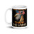 Honor the Fallen Thank the Living (Option 7) White glossy mug