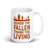 Honor the Fallen Thank the Living (Option 8) White glossy mug