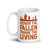 Honor the Fallen Thank the Living (Option 8) White glossy mug