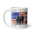 Honor the Fallen Thank the Living (Option 10) White glossy mug