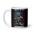 Land of the Free (Warrior) White glossy mug