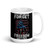 Freedom Isn't Free White glossy mug (Option 2)