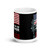 Born to be Soldier (Proud Army Veteran) White glossy mug