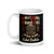 The Bond Called Brother White glossy mug