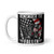 Remember the Fallen (Boots) White glossy mug