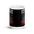 Remember Our Fallen Heroes White glossy mug