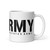 United States Army White glossy mug (Option 2)