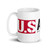 United States Army White glossy mug (Option 2)