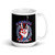 America F-Yeah White glossy mug