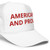AMERICAN AND PROUD Foam trucker hat