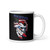 Native Skull White glossy mug