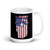 Texas (USA) White glossy mug